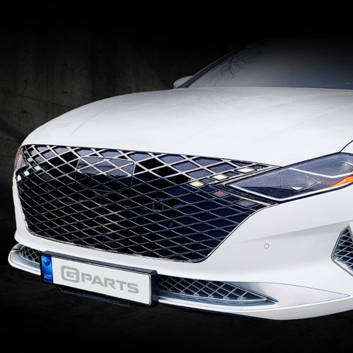 지파츠 더뉴 그랜져IG 그릴 다크크롬 블랙 실버크롬 튜닝