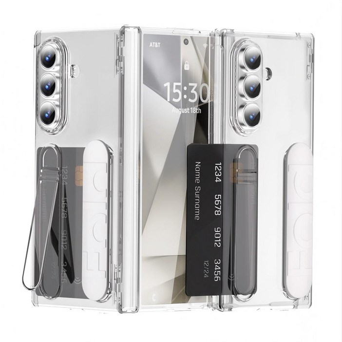 HEZO헤조 갤럭시 Z 폴드 카드수납 힌지보호 거치대 멀티 케이스