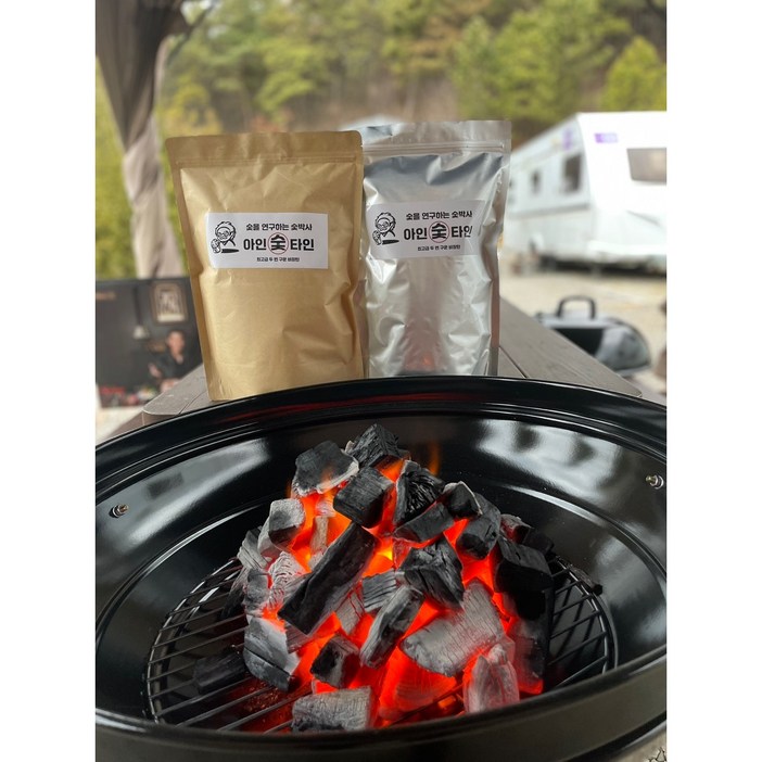 파이어폭스 캠핑용 바베큐용 숯, 1개, 20kg