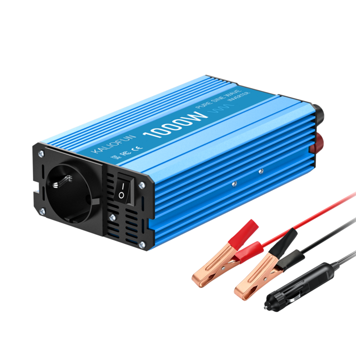 KALIOFUN 순수 정현파 인버터 한국형 플러그 60hz 220V KC인증 1000W, 1개