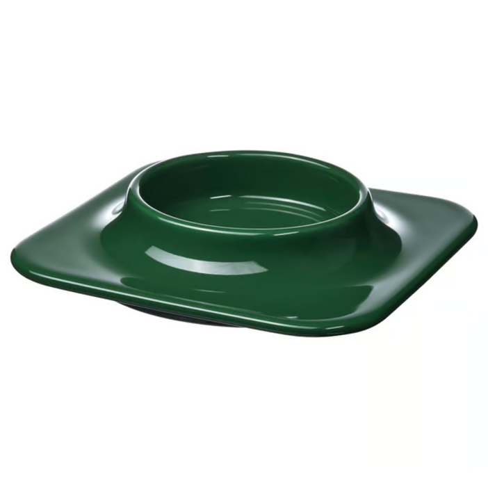 VINTERFINT 빈테르핀트 미니양초홀더 크리스마스 홈데코 인테리어 캔들홀더, 1개, 다크그린