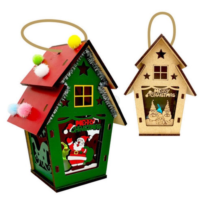 사이언스몰 크리스마스 하우스조명키트 3종택일 크리스마스조명만들기,크리스마스무드등, 1개