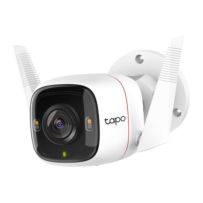 티피링크 Tapo C320WS 400만화소 야간LED조명풀컬러 흑백전환 실외방수 홈CCTV