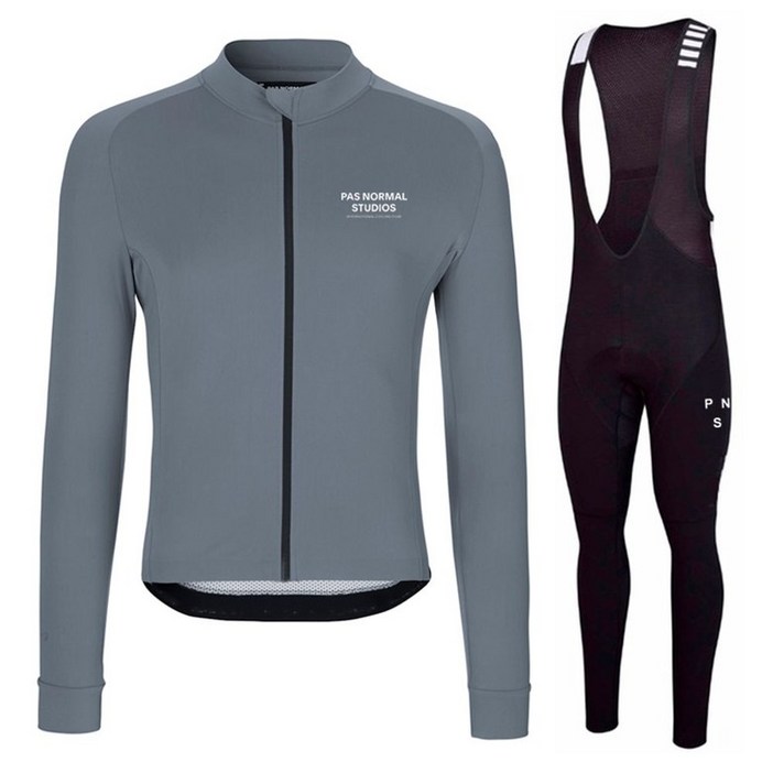 파스노말 스튜디오 싸이클복 라이딩 자전거 긴팔 세트 져지