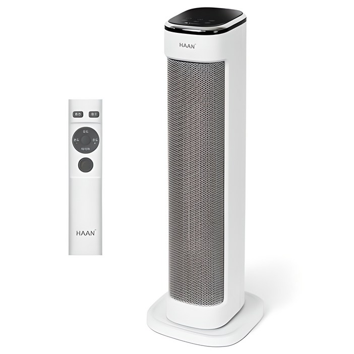 한경희이지라이프 초저소음 PTC 타워형 리모컨 그래핀 온풍기