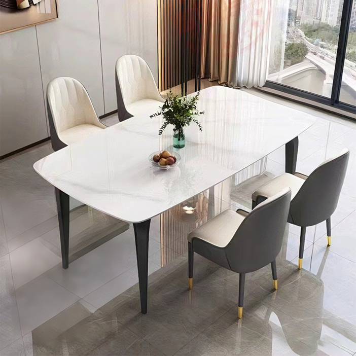 고급 4인용 식탁세트  4인6인용 세라믹 식탁세트12001600