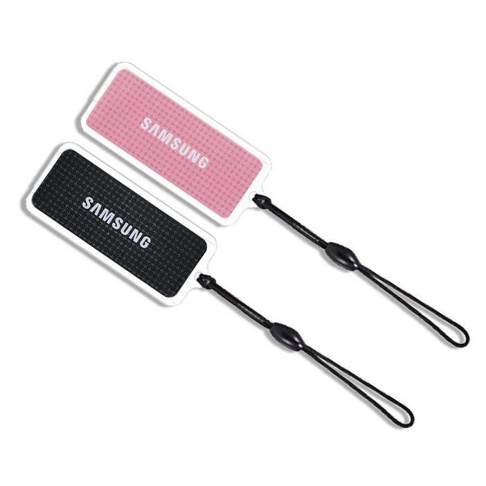삼성SDS 도어락용 휴대폰걸이형 키 블랙, 핑크, 10개