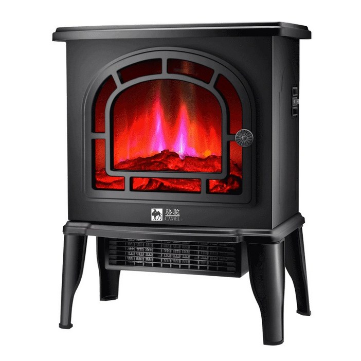 벽난로온풍기 3d 불꽃 가열로 실내 보온 열풍기 히터