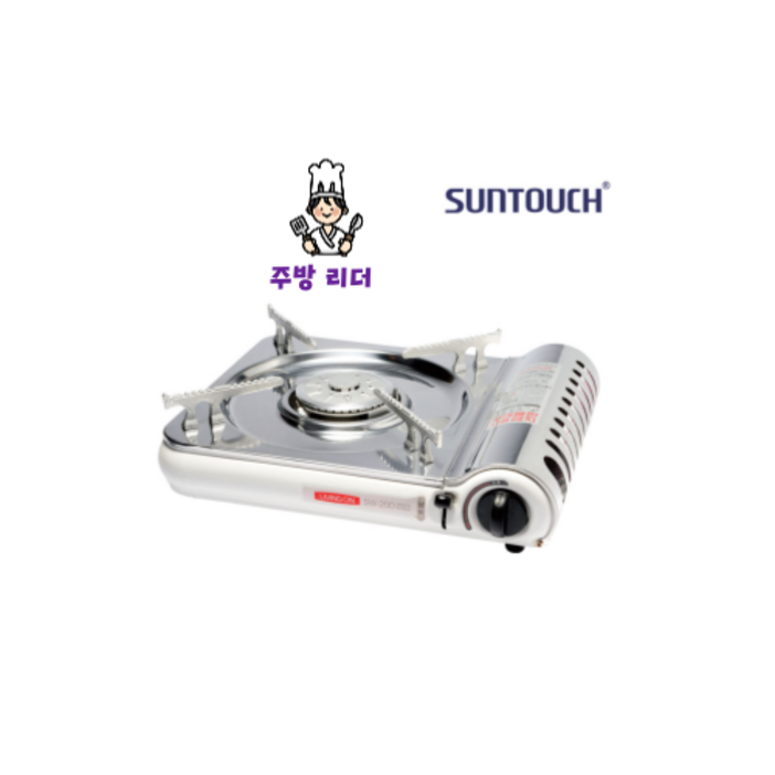휴대용 가스렌지 열전도판고화력 썬터치 국산 SW200, 6개, 혼합색상