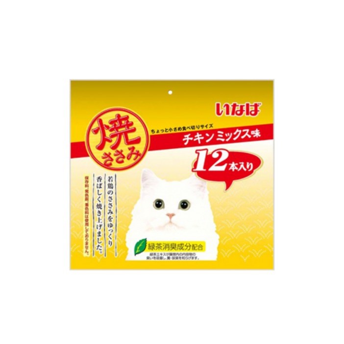 이나 챠오 야끼 사사미 고양이 간식, 1개