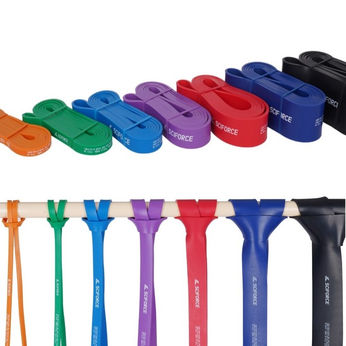 사이포스 헬스 근력 운동 풀업밴드 턱걸이 철봉밴드