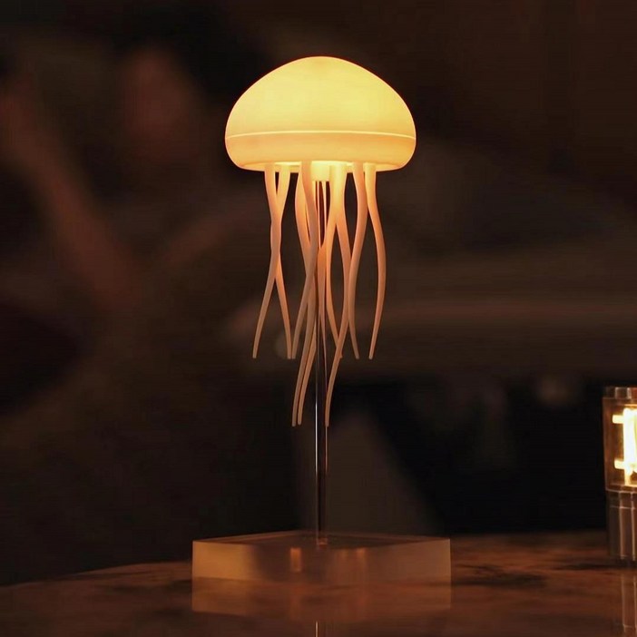 루카스 감성인테리어 움직이는 RGB해파리무드등, 아크릴