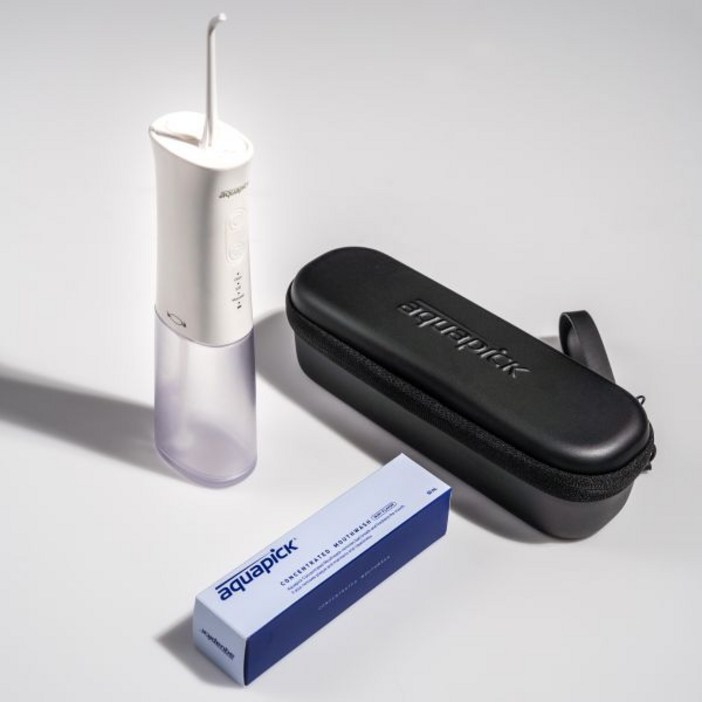 오늘출발세트할인 아쿠아픽 AQ205 구강세정기  농축가글  케이스
