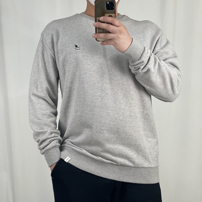 (구제의류)캉고ㄹ 그레이 맨투맨 M / 빈티지아워 250413