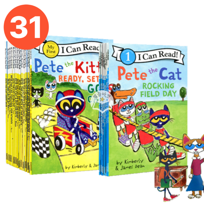 국내 무배 아이캔리드 피트더캣 31권 I Can Read Pete The Cat 영어원서 음원제공