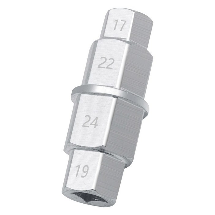 육각 액슬 공구 범용 크롬 실버 렌치 제거 알렌 스핀들 오토바이 앞 휠용