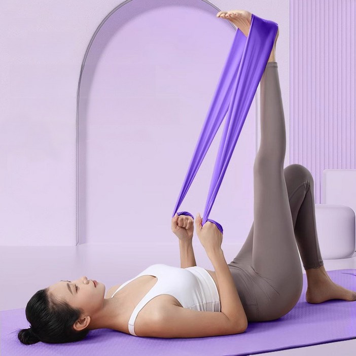 쫀쫀한 탄력 요가밴드 라텍스 0.35mm 스트레칭11