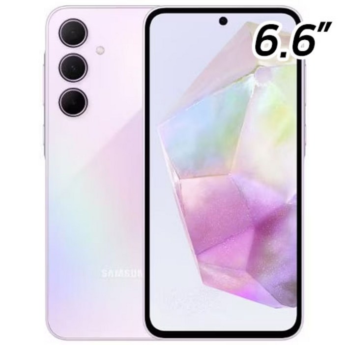 삼성전자 갤럭시 A35 SM-A356N 미사용가개통새제품 알뜰폰 통신3사 사용가능 공기계, 아이스블루