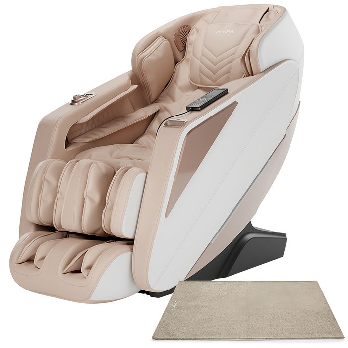 제스파 엘라이나 AI 음성인식 조그다이얼 자동 안마의자  전용 러그 방문설치