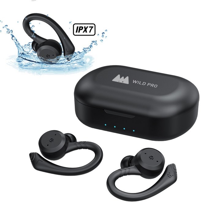 와일드프로 스포츠 귀걸이형 방수 블루투스 이어폰 MTBE1018 Premium 한국어지원