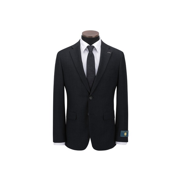 코오롱 브렌우드 울캐시미어 블렌디드 네이비 슬림 슈트 자켓 BRFFW25673NYX