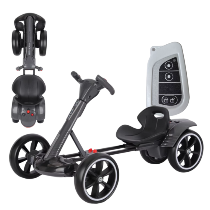 픽고잉PickGoing 리모컨 접이식 씽씽 고카트 1인용 전동차 리모콘 소형 카트 전동 루지 폴딩 드리프트 성인 접이식카트 경주 야외용 공원 레이싱카