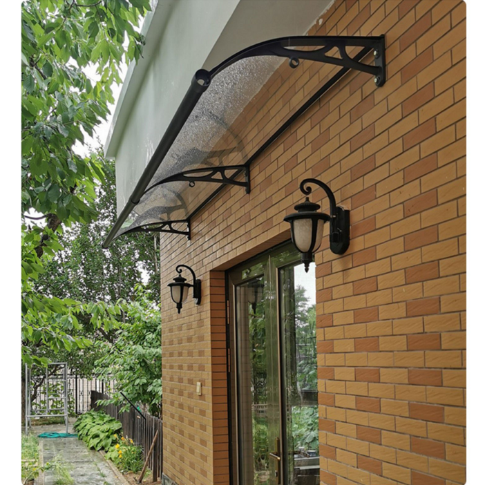 600×2000 캐노픽스 렉산시공 빌라 발코니차양 캐노피 DIY 테라스 창문 렉산 처마 비가림 현관 주택 차양 비가리개