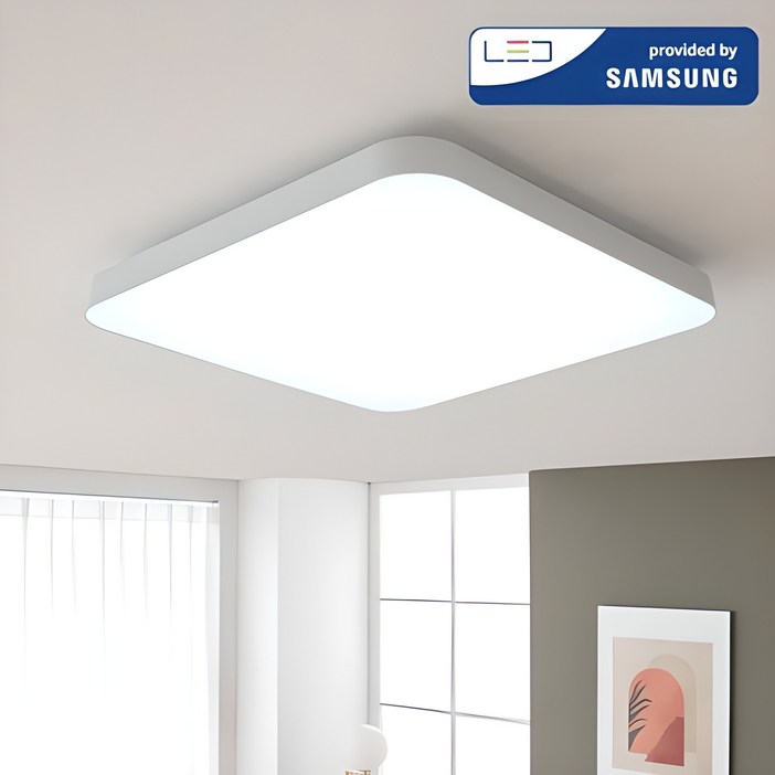 LED 뉴 시스템 방등 조명 전등 삼성 60W 화이트K001