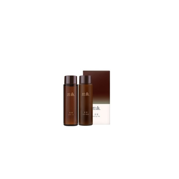 한율 송담 탄력 2종 키트 한율 송담 탄력 스킨 50ml  한율 송담 탄력 에멀젼 50ml 여행용