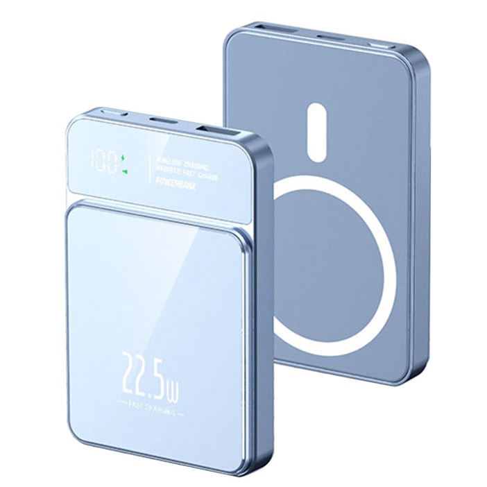 맥세이프 보조배터리 20000mAh 무선 대용량 가벼운 아이폰 갤럭시 사용가능