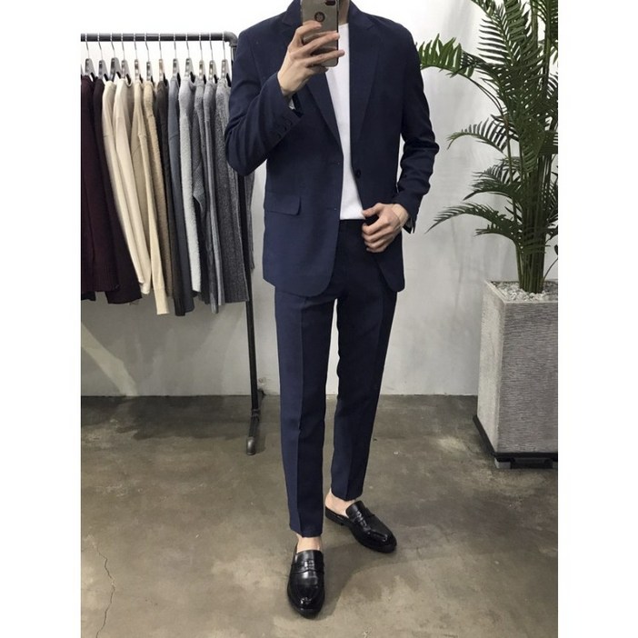 5color 스탠다드핏 여름 린넨 슈트세트