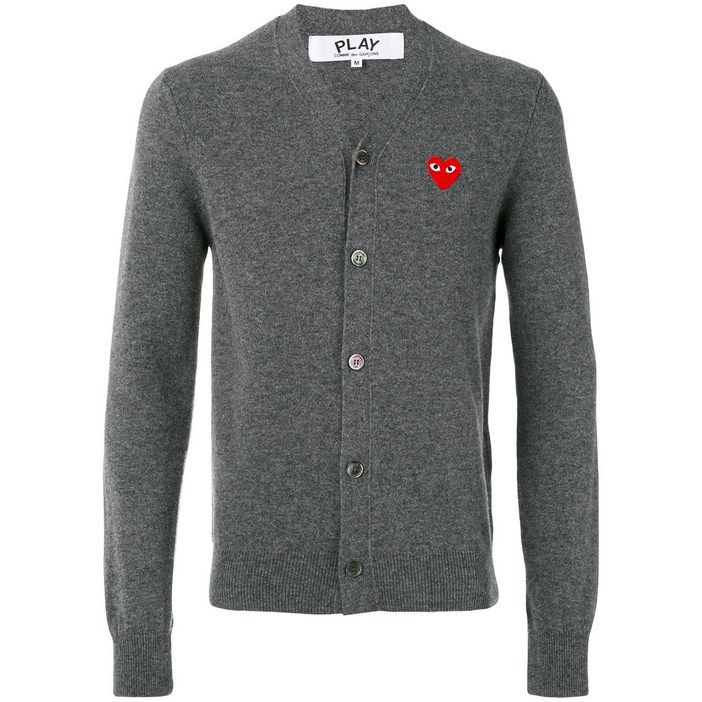 꼼데가르송플레이 라이트웨이트 카디건