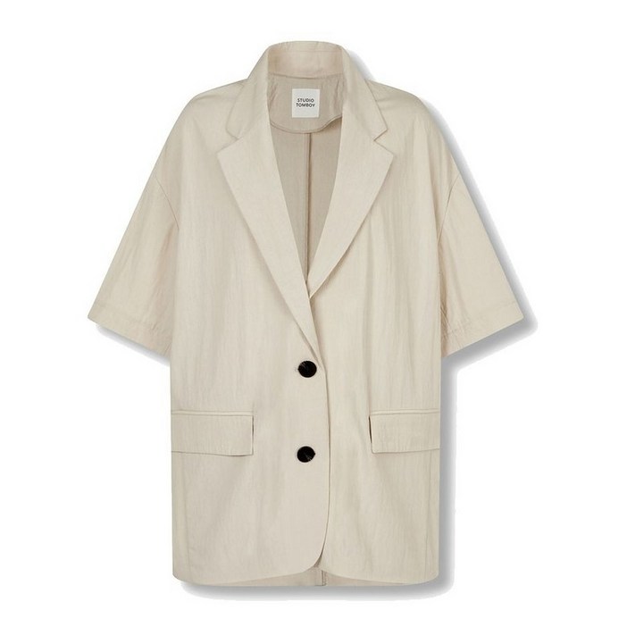 스튜디오 톰보이 오버사이즈 하프슬리브 자켓 9175212983_isa 944768