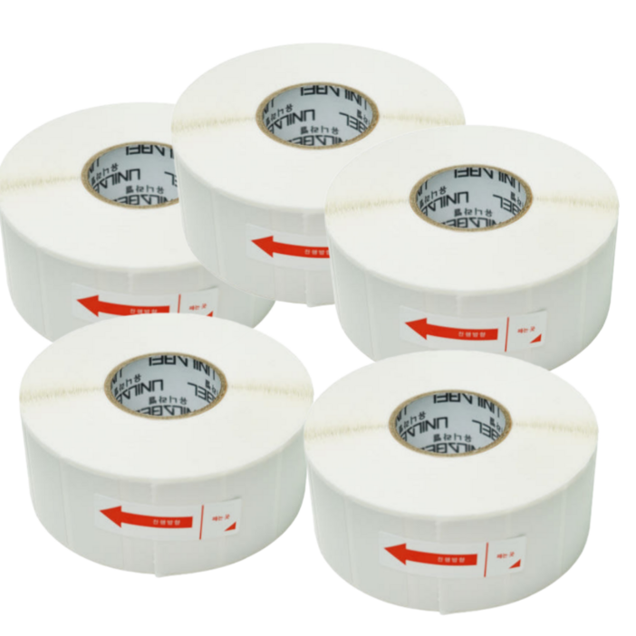 유니라벨 감열라벨 가로 5cm 세로 3cm 라벨지스티커