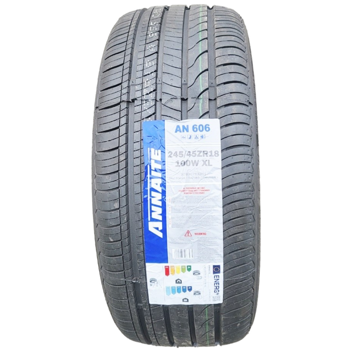 안나이트 신품타이어 24545R18 G80 제네시스 그랜저 K7 말리부 SM6 2454518, 1개