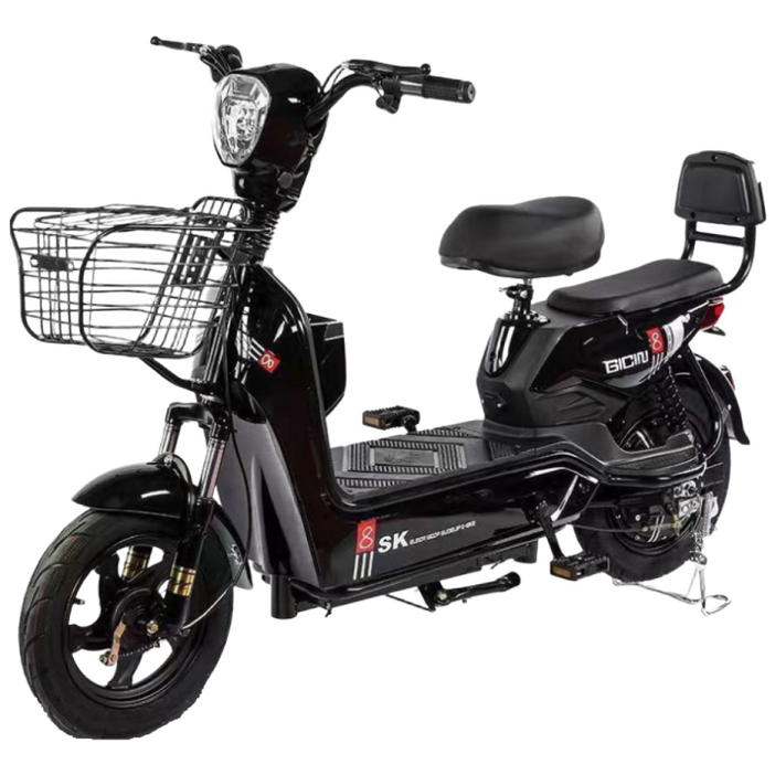 아트테크 SK 전동자전거 전기자전거 전동스쿠터 바이크 등하원 통학 용 전기스쿠터 리튬배터리 분리가능 12인용 2인승 여성 남성용 시골농촌농업 전기자토바이 펫바이크 생신효도선물