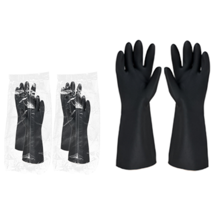 오토워시 블랙러버 글로브 세차장갑 고무장갑 블랙, 3개, 소S