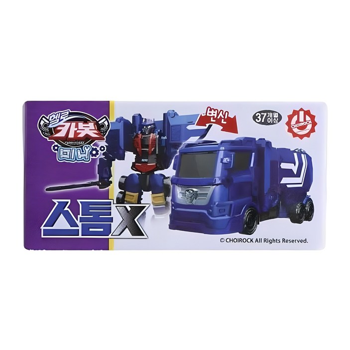 헬로카봇 미니 스톰X 변신로봇 장난감, 혼합색상, 1개