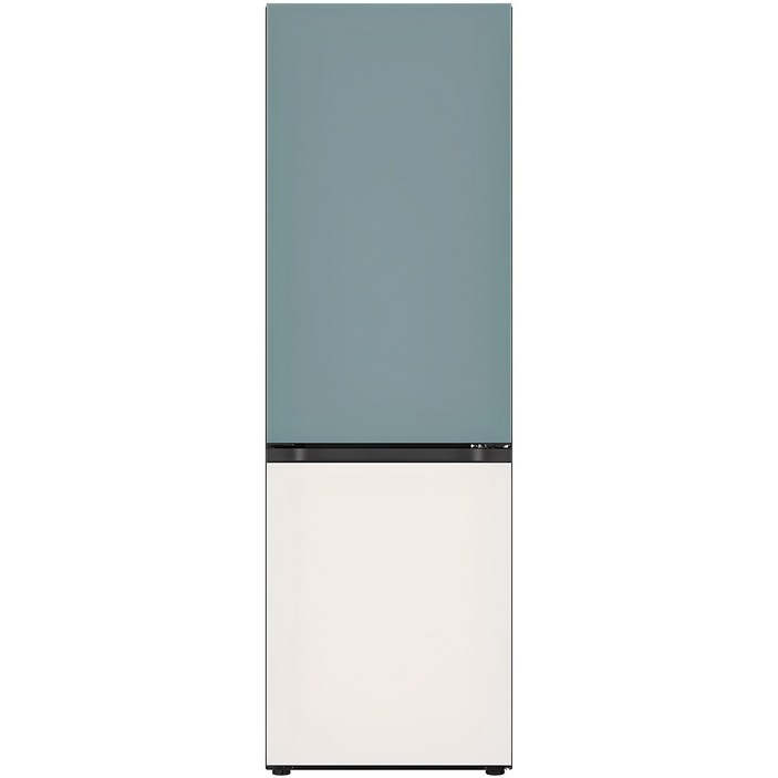 색상선택형 LG전자 오브제 344L 빌트인 메탈 모던엣지 2도어 냉장고 방문설치