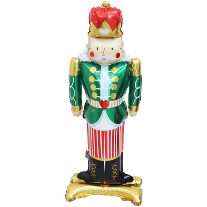 작은병정 스탠딩 그린 풍선