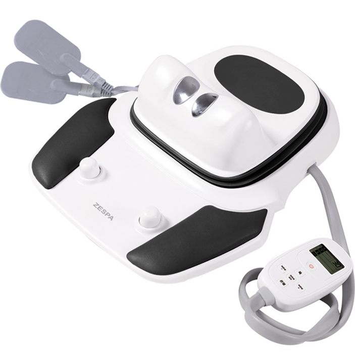 제스파 누워넥 목안마기 지압형, ZP8040, 화이트블랙