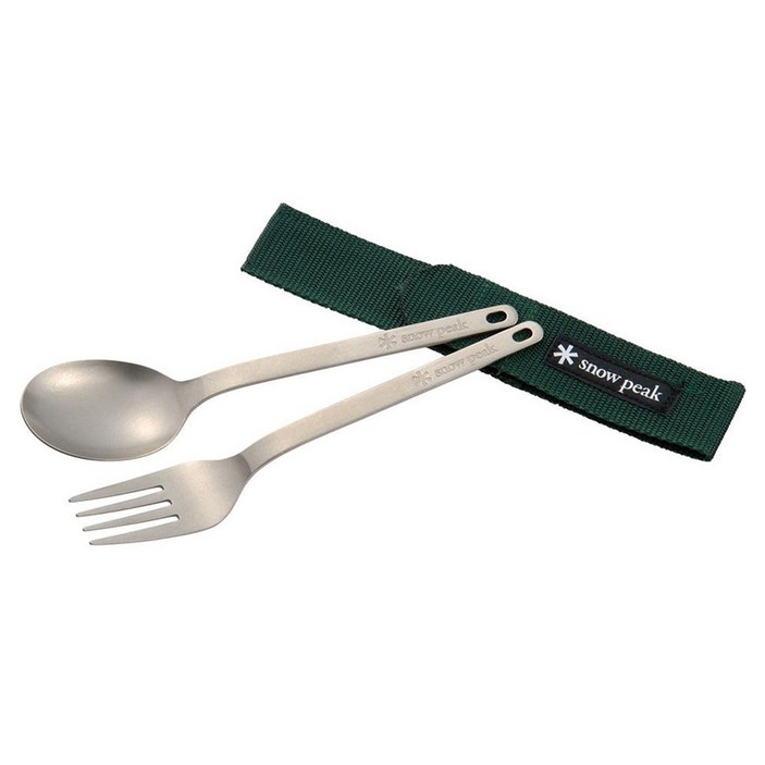 스노우피크 티탄 스푼 + 포크 세트