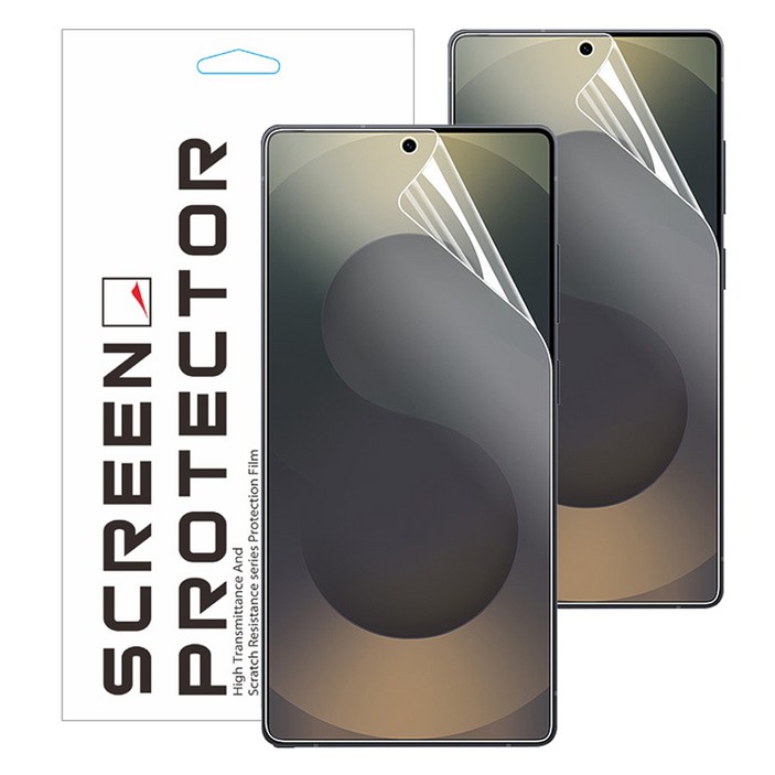 메오르 안티쇼크 지문인식 고선명 액정보호필름 2p 세트