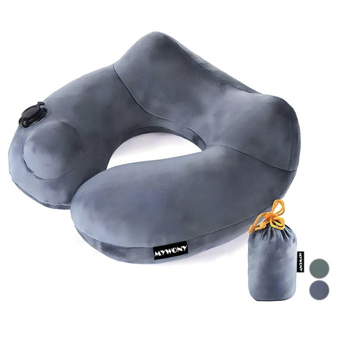 마이워니 비행기 여행용 에어 목쿠션