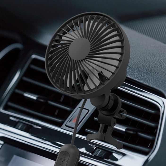 애니클리어 차량용 USB LED 써큘레이터, PDB-ACF30, 단일 색상