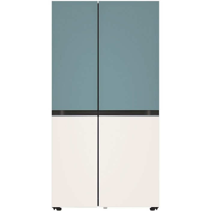비스코프냉장고 LG전자 디오스 오브제컬렉션 양문형 냉장고 메탈 832L 방문설치