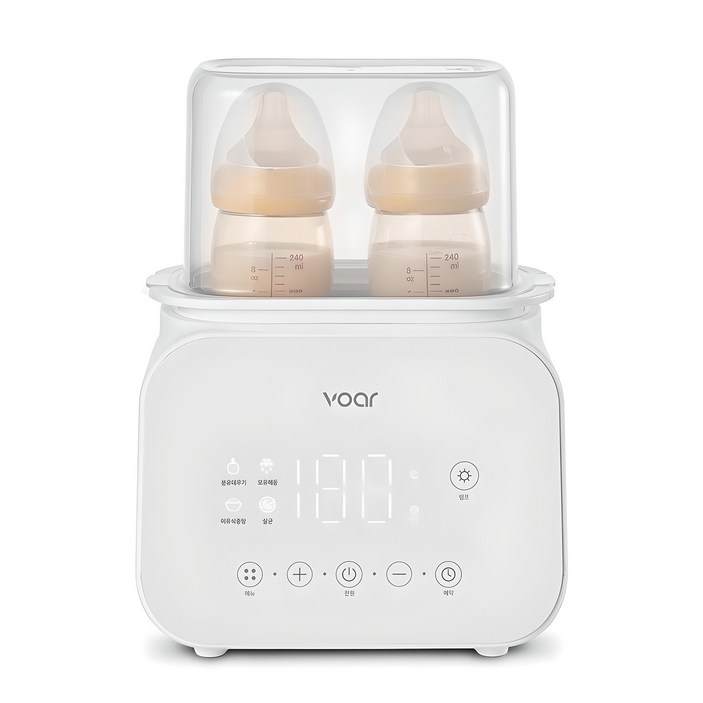 보아르 아가 맘마 보틀워머 분유 젖병 중탕 살균기