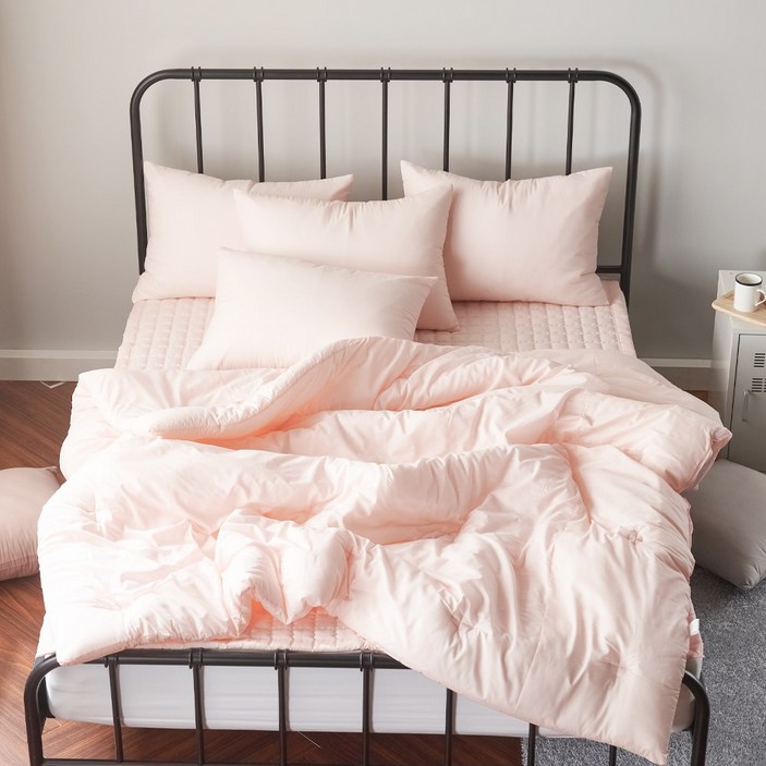 국내제조 띵스룸 부드러운 60수 순면 100 옥수수솜 차렵이불 세트