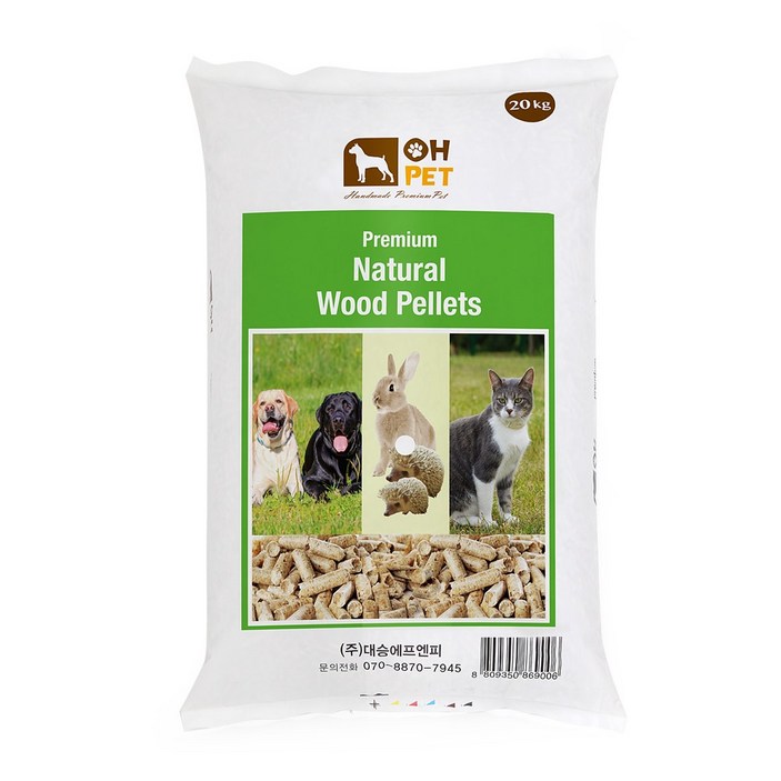 오펫 흡수형 프리미엄 내추럴 미송 고양이 펠렛