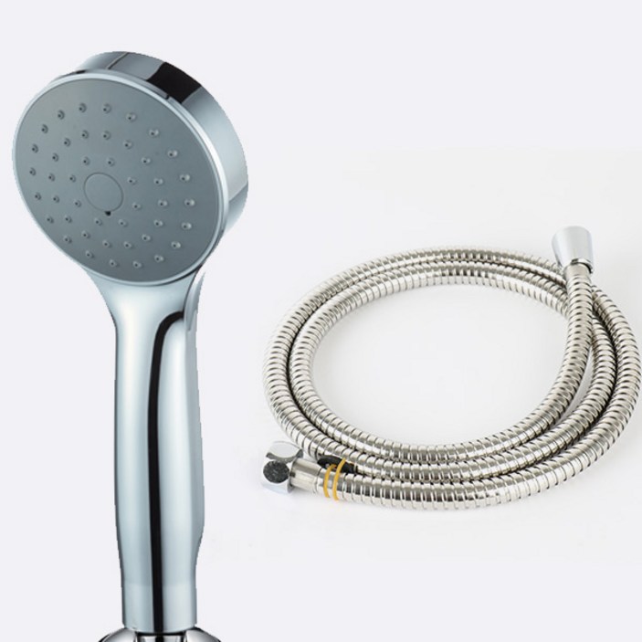 한샘바스 고급 샤워기헤드 + 스텐 샤워줄 2m, 1개, 단일 색상